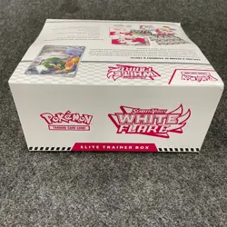 POKEMON TCG: Scarlet & Violet White Flare Elite Trainer Box, Sealed Box is Worn - Image 4