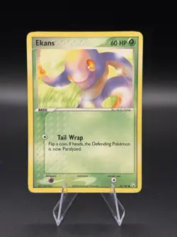 Ekans - 55/109 - Pokemon EX Team Rocket Returns Non-Holo - 2004 - MP/LP - Image 1