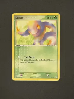 Ekans - 55/109 - Pokemon EX Team Rocket Returns Non-Holo - 2004 - MP/LP - Image 3