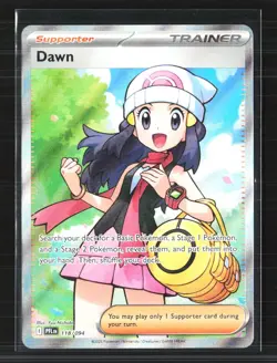 Pokemon 2025 Scarlet & Violet Phantasmal Flames Dawn FA SAR #118/94 - Image 1