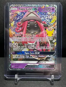 Tapu Lele GX 60/145 Ultra Rare Pokemon 2022 Celebrations: Classic Collection NM - Image 1