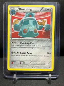 Bronzong 96/162 Rare Pokemon 2015 XY Breakthrough - LP - Image 1
