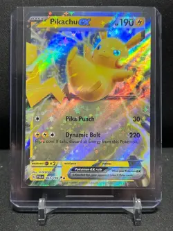 Pikachu ex 063/193 Double Rare Holo Pokemon 2023 Paldea Evolved - NM - Image 1