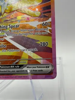 Jolteon ex Pokemon SV: Prismatic Evolutions 153/131 Special Illustration Rare NM - Image 4