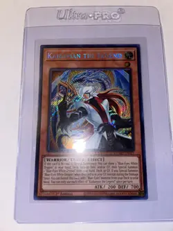 Kaibaman The Legend Secret Rare DUAD-EN021 Yugioh Blue-Eyes White Dragon - Image 1