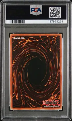 2004 Yu-Gi-Oh Dark Magician of Chaos Invasion of Chaos IOC Unlimited Ultra PSA 7 - Image 2