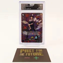 One Piece Rob Lucci Alt. Art Rob Lucci OP03-092 SP Alt. Art AOG 10 PRESTINE - Image 1