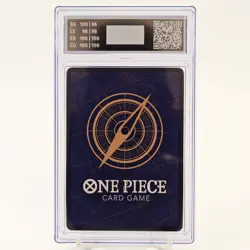 One Piece Rob Lucci Alt. Art Rob Lucci OP03-092 SP Alt. Art AOG 10 PRESTINE - Image 3