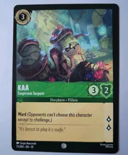 Disney Lorcana TCG - Whispers In The Well: Kaa (072/204) - Common - Near Mint - Image 1