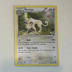 POKEMON - PERSIAN 89/114 UNCOMMON CARD - XY STEAM SIEGE - M/NM X1 - Image 1