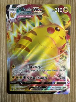 Pikachu VMAX - SWSH286 - Black Star Ultra Rare Promo Holo - Pokemon Card - NM - Image 1