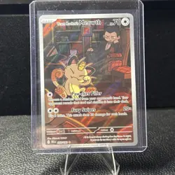 Pokemon Destined Rivals Team Rocket's Meowth #203/182 - Image 1