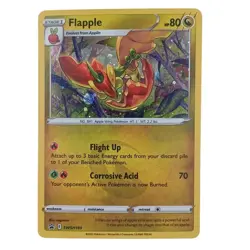 Flapple SWSH189 Holo Promo Pokemon TCG Black Star Promo Card Near Mint - Image 1