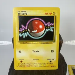 Pokemon TCG Voltorb Base Set Unlimited 67/102 - Image 1