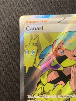 Pokemon TCG Canari 257/217 Me: Ascended Heroes Full Art Ultra Rare Holo - Image 4