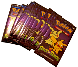 Pokemon Trick or Trade 2023 3 card booster pack w/ 1 holo in every pack - Image 1
