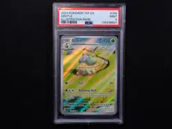 2024 POKEMON TEF EN-TEMPORAL FORCES ILLUSTRATION RARE #164 GROTLE PSA 9 - Image 1