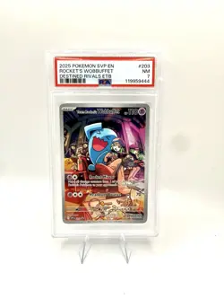 Rocket’s Wobbuffet - 203 - Destined Rivals ETB promo - Pokemon Tcg - Image 1