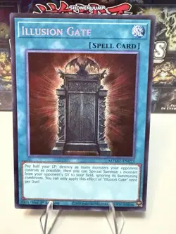 Yugioh Illusion Gate Maze Of Muertos Secret Rare MZMU-EN023 1st Edition NM - Image 1