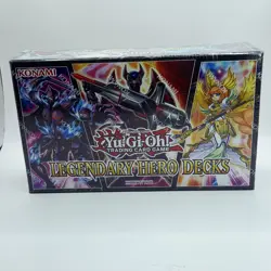 YUGIOH LEGENDARY HERO DECKS - LEHD - SEALED BOX 1st ED - INC 3 DECKS. - Image 2