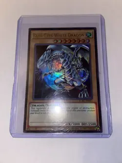 Yu-Gi-Oh! Blue-Eyes White Dragon LCKC-EN001 Ultra Rare Unlimited - Image 1