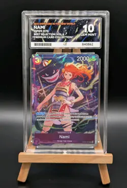 Nami OP09-070 ONE PIECE CCG TCG - Best Selection Vol. 4) ACE 10 (GENGAR) - Image 2