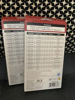 ONE PIECE TCG STRAW HAT CREW STARTER DECK ST-01 English Brand New Sealed (2) - Image 3