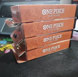 lot of 4 One Piece Card Game Treasure Boosters Set Box Factory Sealed - Image 2