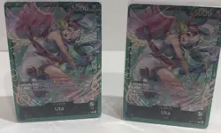 One Piece Card Game TCG Uta ST-16 Green. Sealed Deck X2. - Image 1