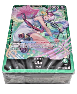 ONE PIECE Starter Deck 16: GREEN Uta - Starter Deck 16: GREEN Uta NO PRB-01 Pack - Image 1