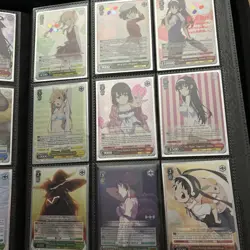 Weiss Schwarz SR, RRR Lot Card Binder 50+ Cards! - Image 3