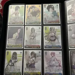 Weiss Schwarz SR, RRR Lot Card Binder 50+ Cards! - Image 4