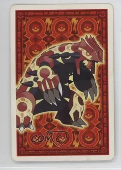 Treecko Nintendo Pokemon Omega Ruby Primal Groudon Playing Cards #AC - Image 2