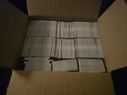 1900+ 3.8KG DRAGON BALL SUPER CARDS - TCG ENGLISH BULK CARDS OPENED MIXED SETS - Image 1