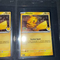 9x Pikachu 051/162 30th Anniversary Pokemon Promo Card - Image 4