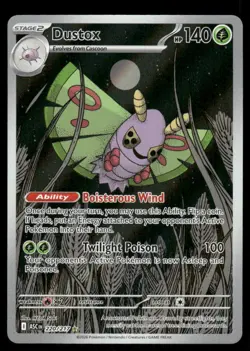 Pokemon Cards Dustox 220/217 Ascended Heroes Illustration Rare NM - Image 1