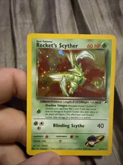 Rocket's Scyther (13/132) 2000 - Gym Heroes Holo Unlimited Pokemon Card Lp🌀 - Image 3