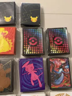 Pokemon Lot Of 23 Various ETB Card Sleeves Factory Sealed New - Image 5