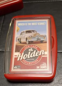 NEW TOP TRUMPS Holden Car Cars Iconic Heritage Collection since 1956 - Card Game - Image 1