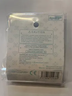 Hololive Official Card Game Dice Light Blue & Black 2-Piece Set COVER Corp Seale - Image 2