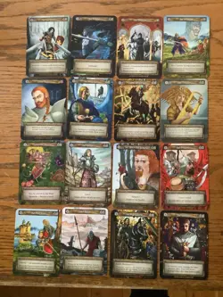 Sorcery Contested Realm Arthurian Legends Complete Set ELITE Sir & Dame 16 Cards - Image 1