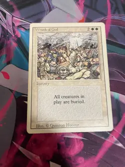 MTG - WRATH OF GOD - REVISED EDITION - HP - Image 1