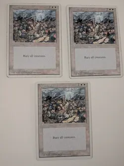 Wrath of God X3 MTG Core Set 4th Edition Regular - Image 1