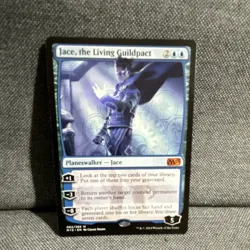 MTG - Jace, the Living Guildpact Planeswalker M15 Regular Blue Mythic English - Image 1