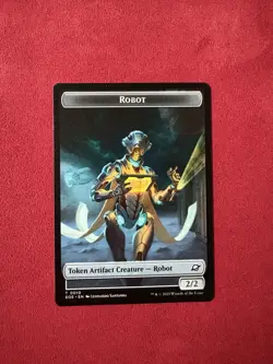 Emblem / Token Tezzeret, Cruel Captain - Edge of Eternities EOE MTG Magic - Image 2