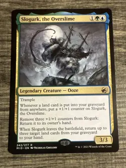 x1 Slogurk, the Overslime R MTG Innistrad: Midnight Hunt M/NM, English - Image 1