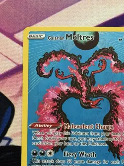 2019-2023 Pokemon SWSH Black Star Promos Galarian Moltres #SWSH284 - Image 2