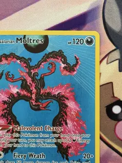 2019-2023 Pokemon SWSH Black Star Promos Galarian Moltres #SWSH284 - Image 3