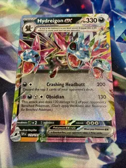 Pokemon TCG Hydreigon ex 119/191 Double Rare Surging Sparks NM/M - Image 1