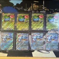 Pokemon Stellar Crown Holo Lot 8x Venusaur EX Blastoise EX English Nintendo - Image 1